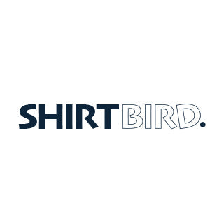 Shirt with bird store logo